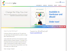 Tablet Screenshot of innovationyou.com